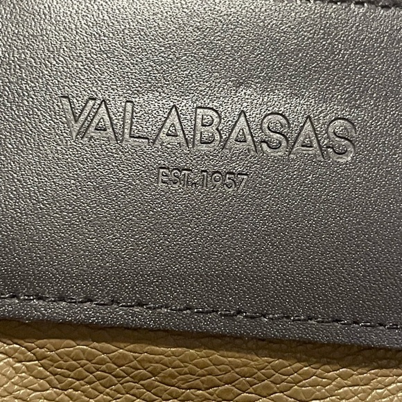 Valabasas Flare Stacked RARE Faux Leather Olive Green Cargo Pants Size 30 EUC - Picture 7 of 12